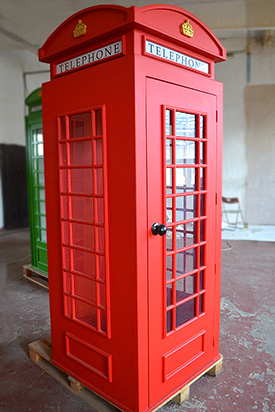 Английская телефонная будка