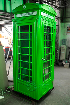 Английская телефонная будка со звукоизоляцией