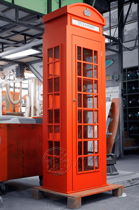 Английская телефонная будка Шкаф